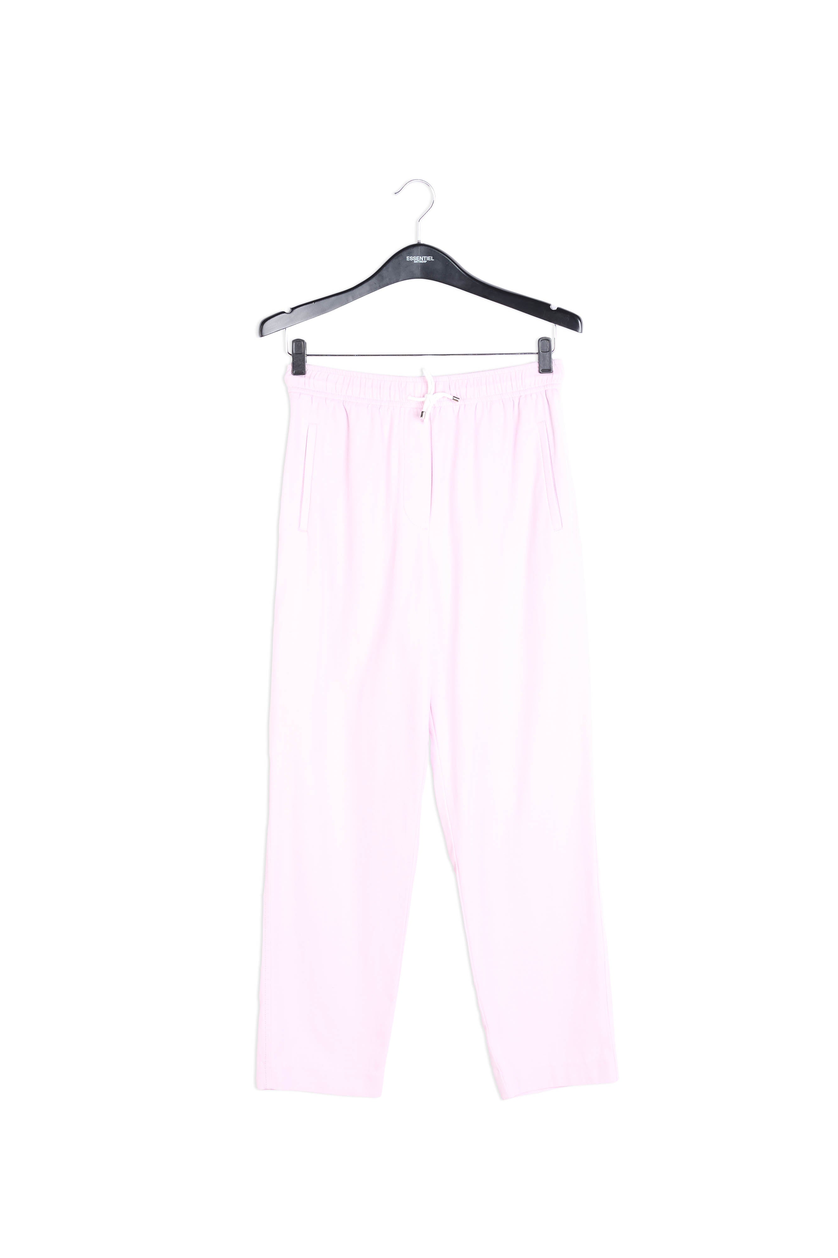 Pantalon fuselé en coton lilas RE—SSENTIEL | Essentiel second hand