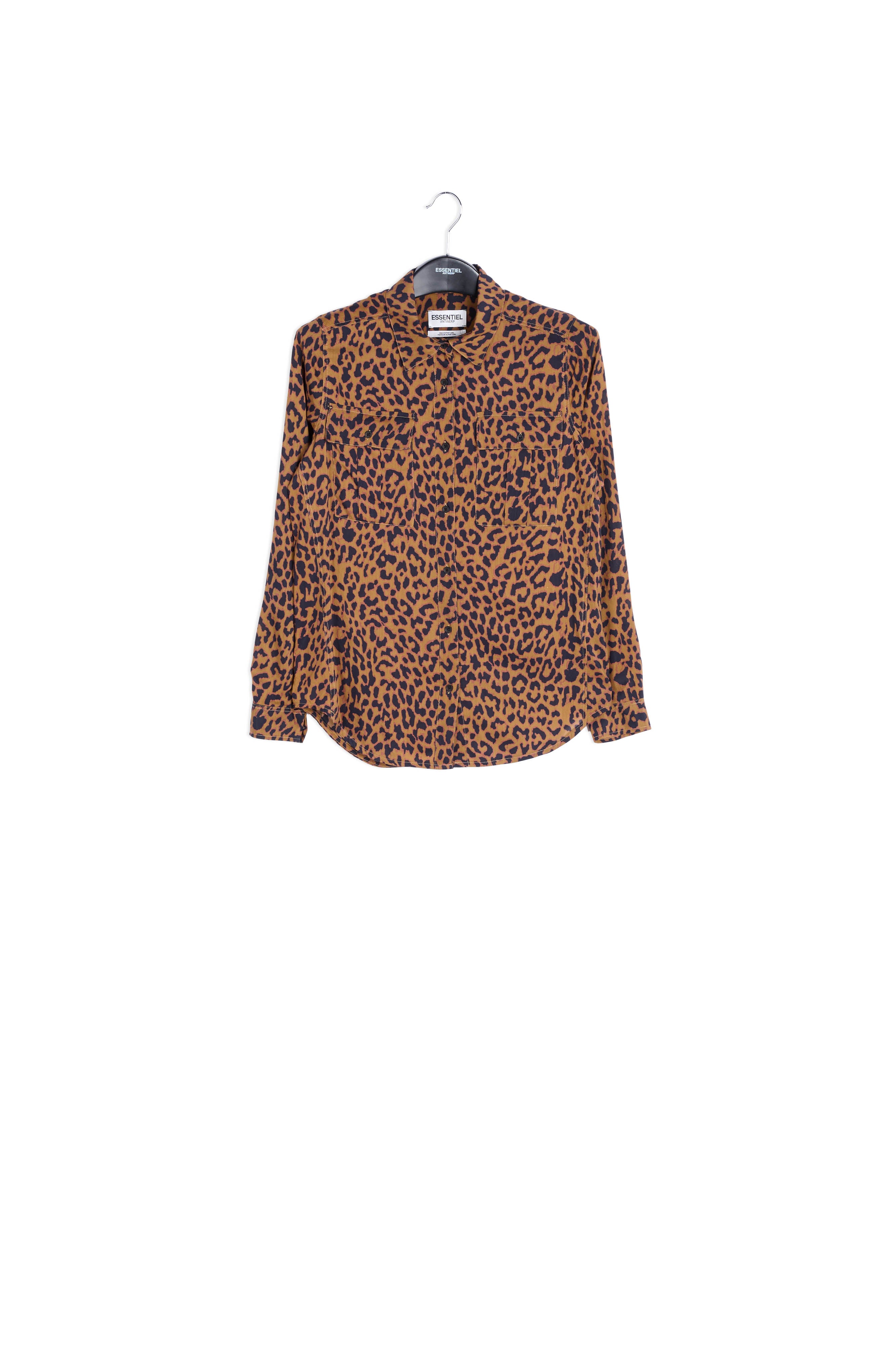 Leopard print shirt RE—SSENTIEL | Essentiel second hand