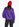 Cardigan pourpre ouvert en tricot léger Faume - seconde main