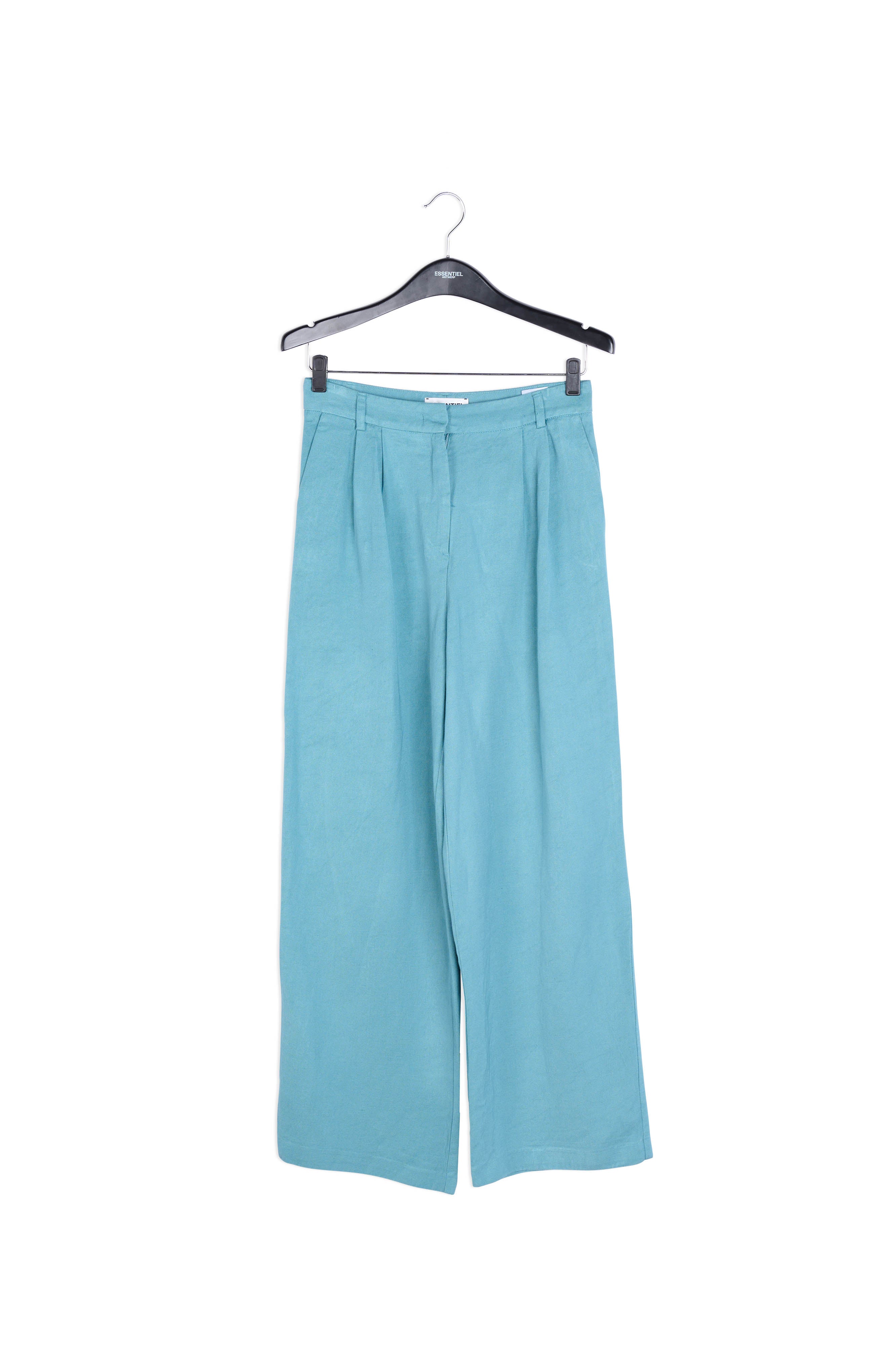 Blue wide-leg pants RE—SSENTIEL | Essentiel second hand