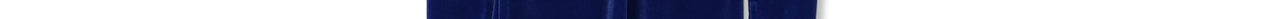 Blue stretch-velvet midi-length dress Faume - seconde main