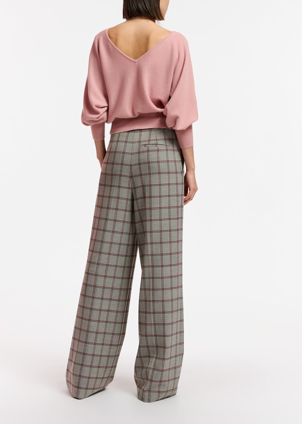 Pull rose clair en mérinos et cachemire RE—SSENTIEL | Essentiel second hand