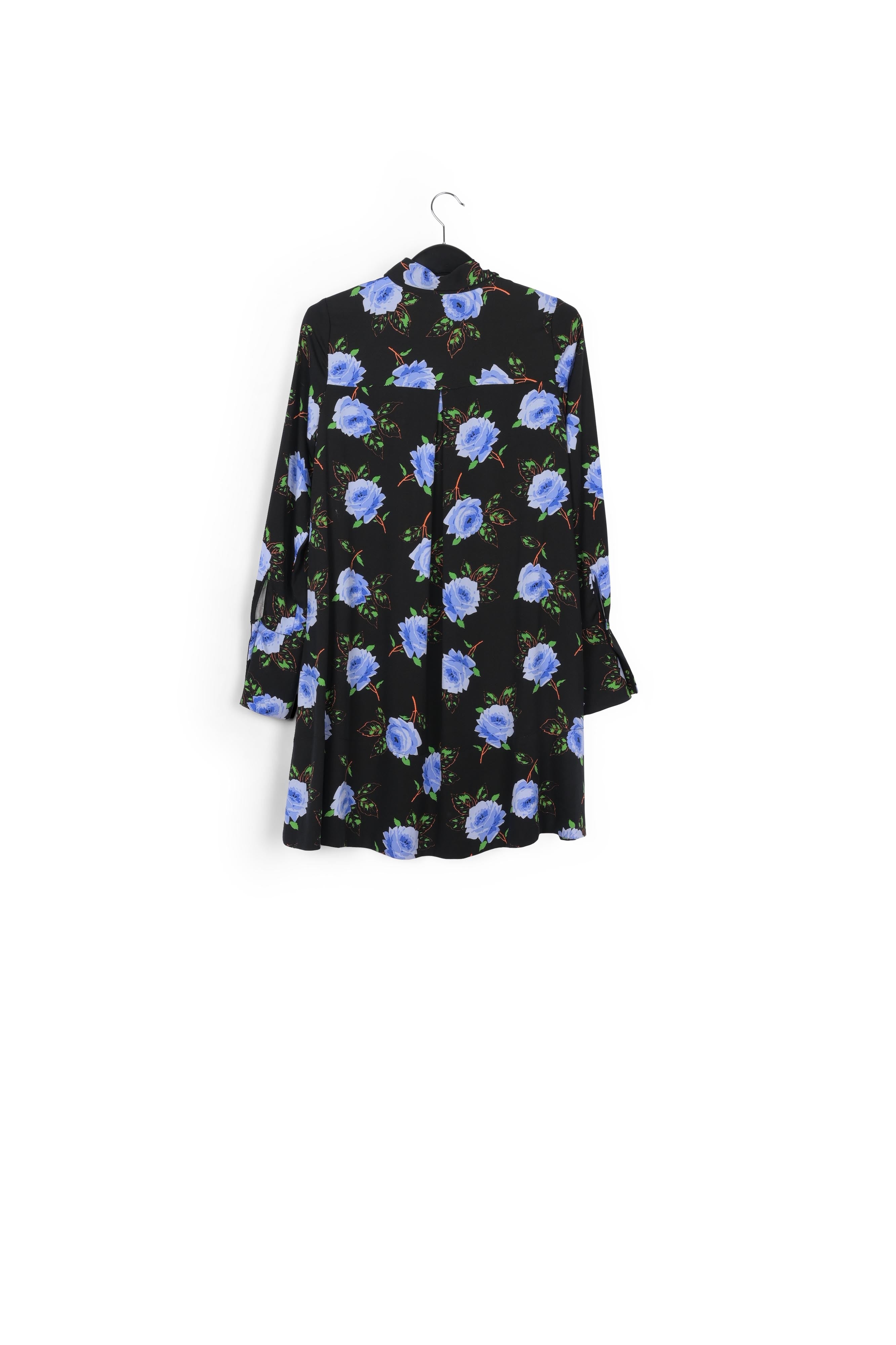 A-line dress with dark floral print RE—SSENTIEL | Essentiel second hand