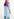 Light blue oversized knit coat Faume - seconde main