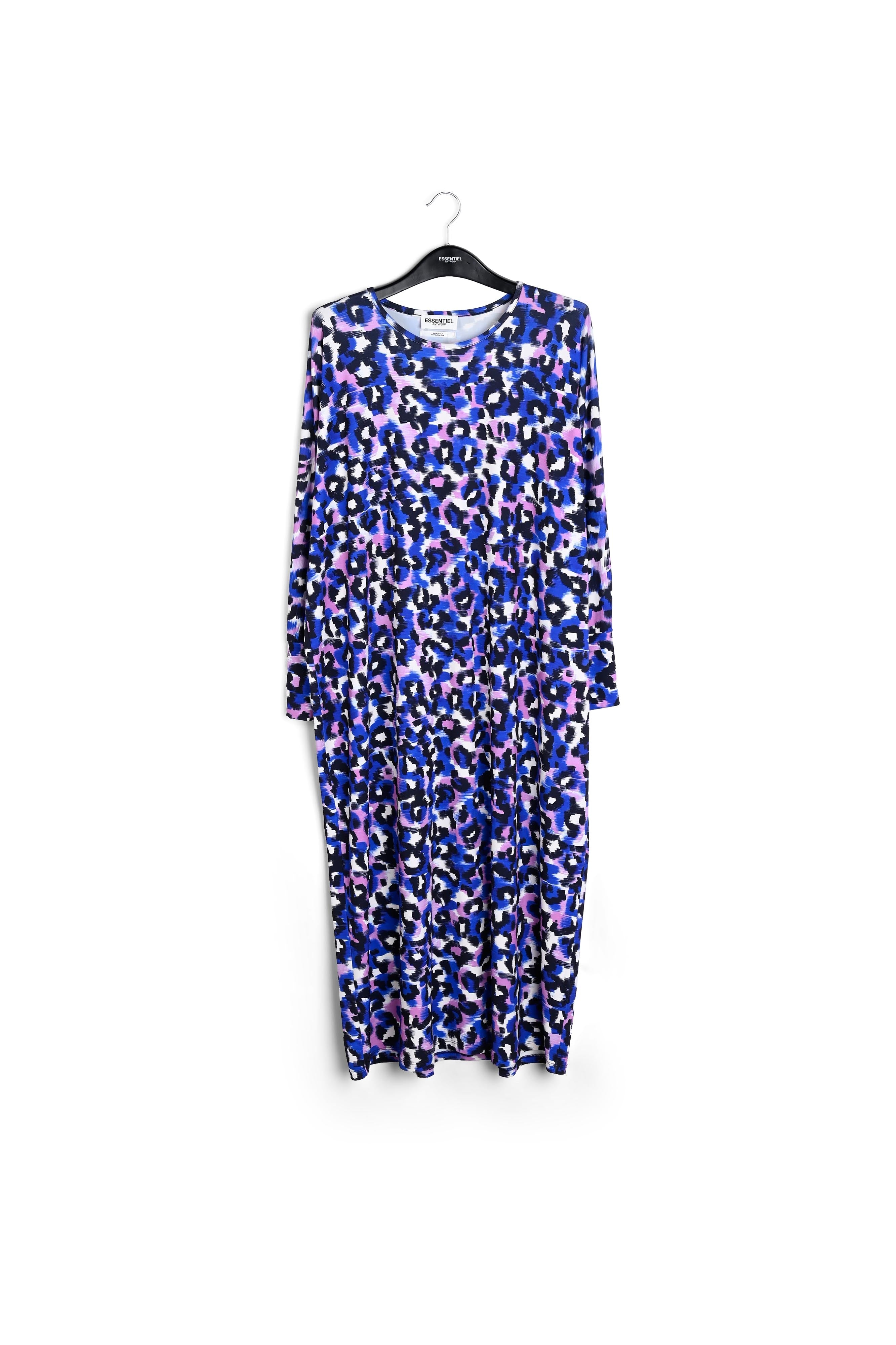 Astretch bedrukte jurk RE—SSENTIEL | Essentiel second hand