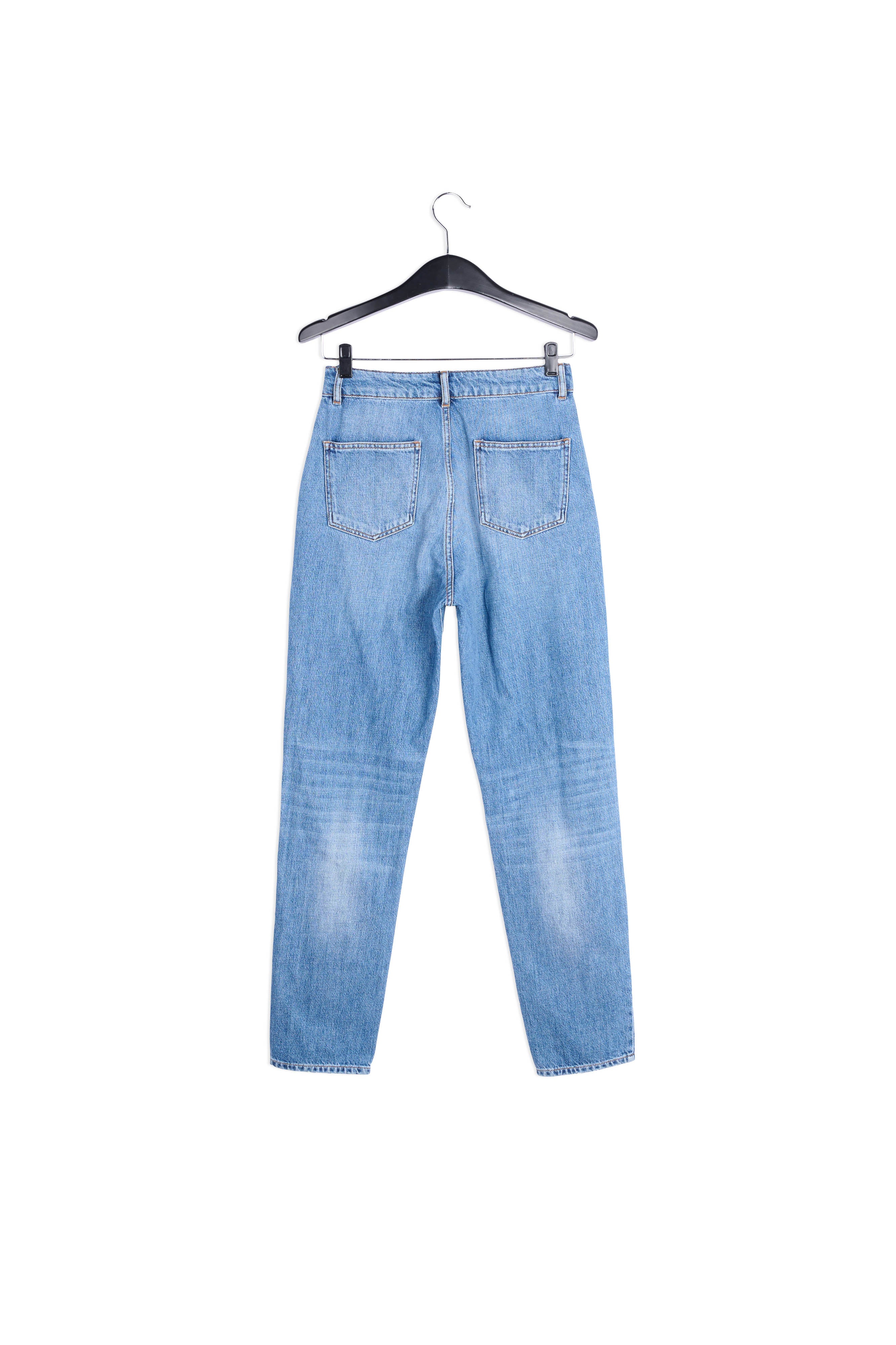 Jean bleu délavé à coupe ample RE—SSENTIEL | Essentiel second hand