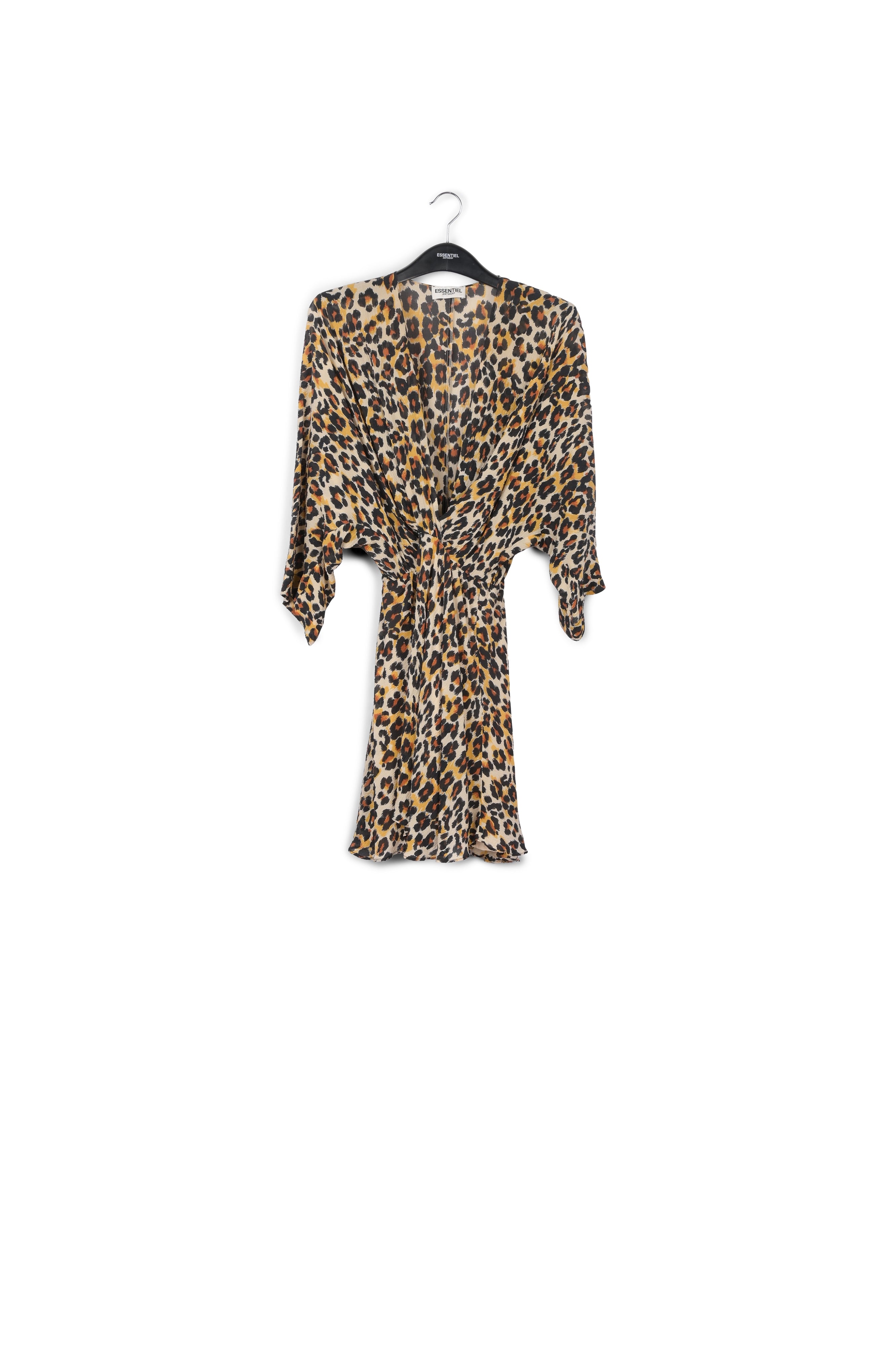 Mini-robe portefeuille à imprimé léopard RE—SSENTIEL | Essentiel second hand