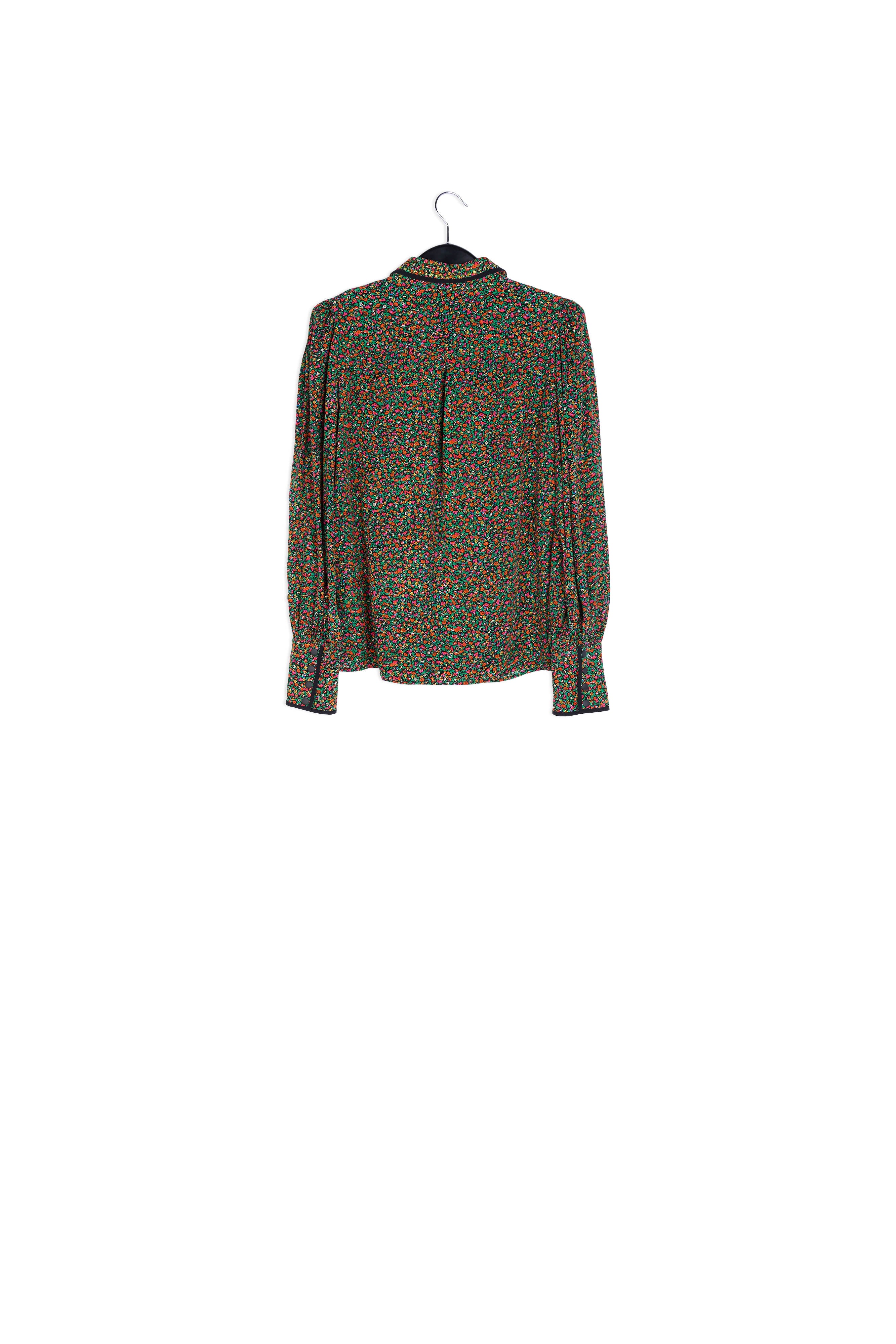 Black and white embellished collar shirt RE—SSENTIEL | Essentiel second hand