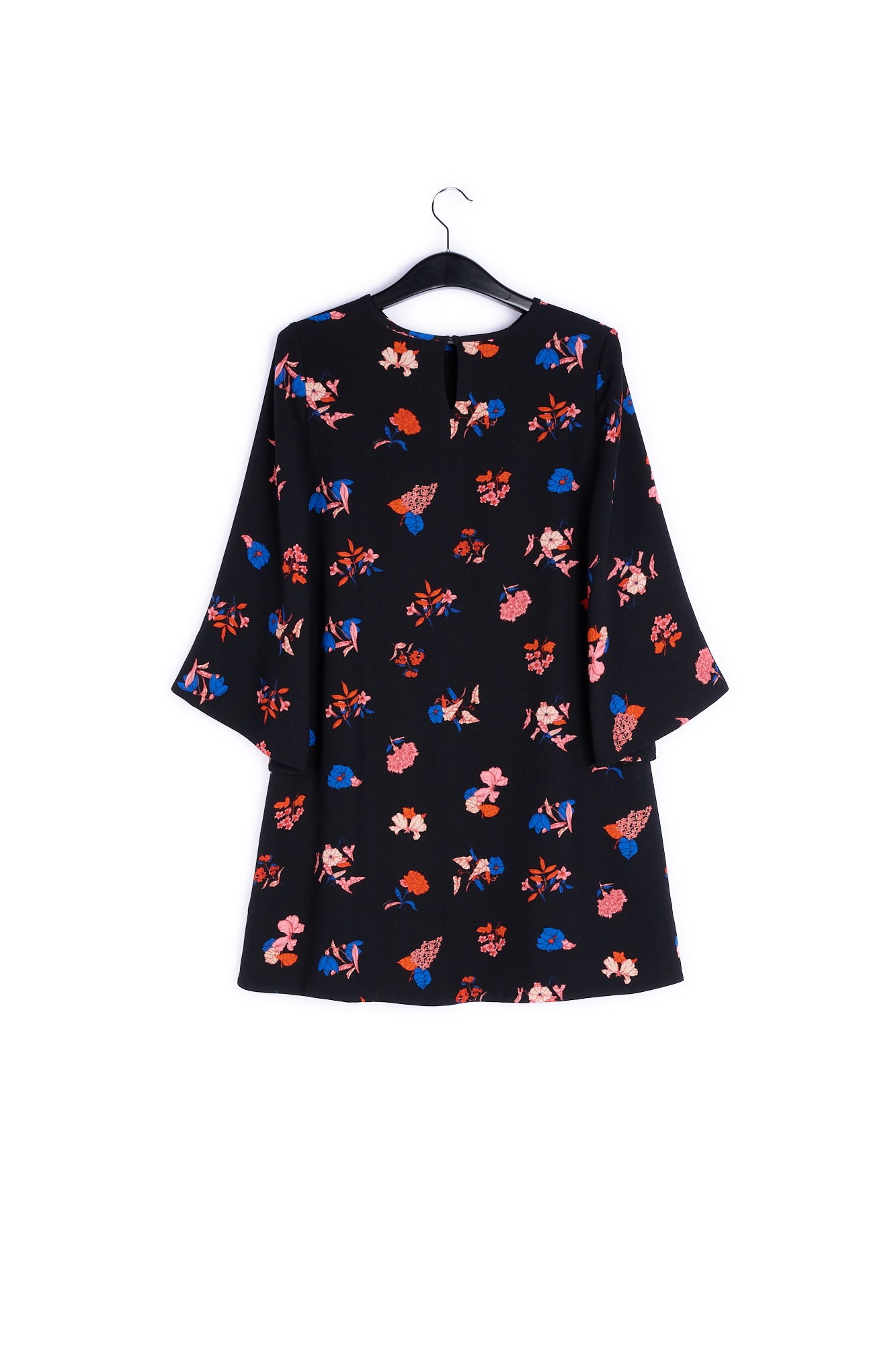 Off white dress with flared sleeves RE—SSENTIEL | Essentiel second hand