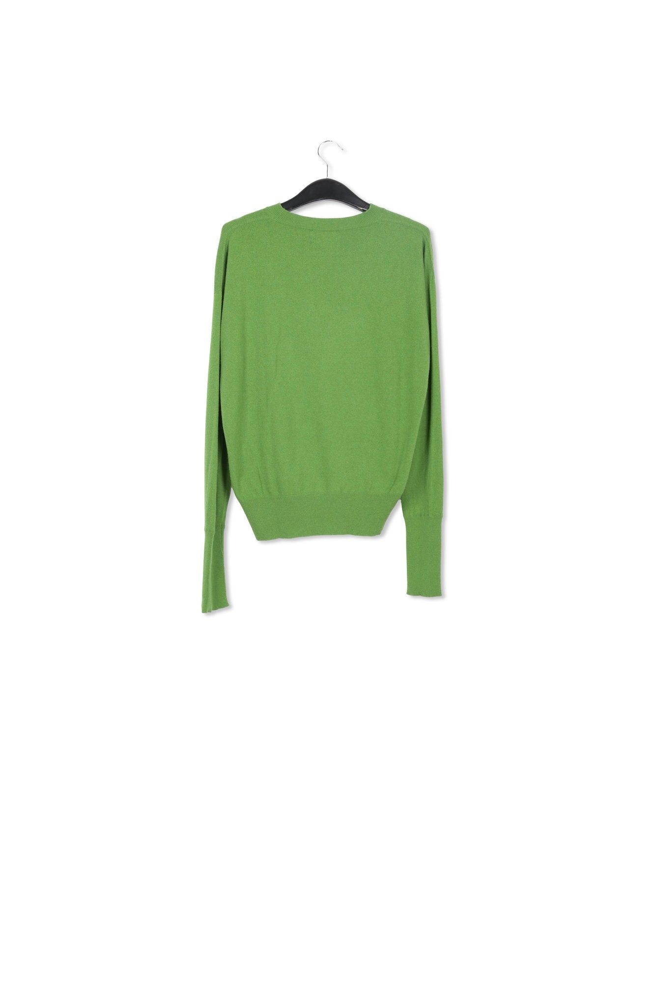 Green merino wool blend sweater RE—SSENTIEL | Essentiel second hand