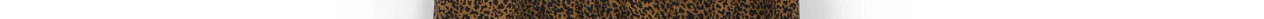 Schuin gesneden midirok met luipaardprint Faume - seconde main