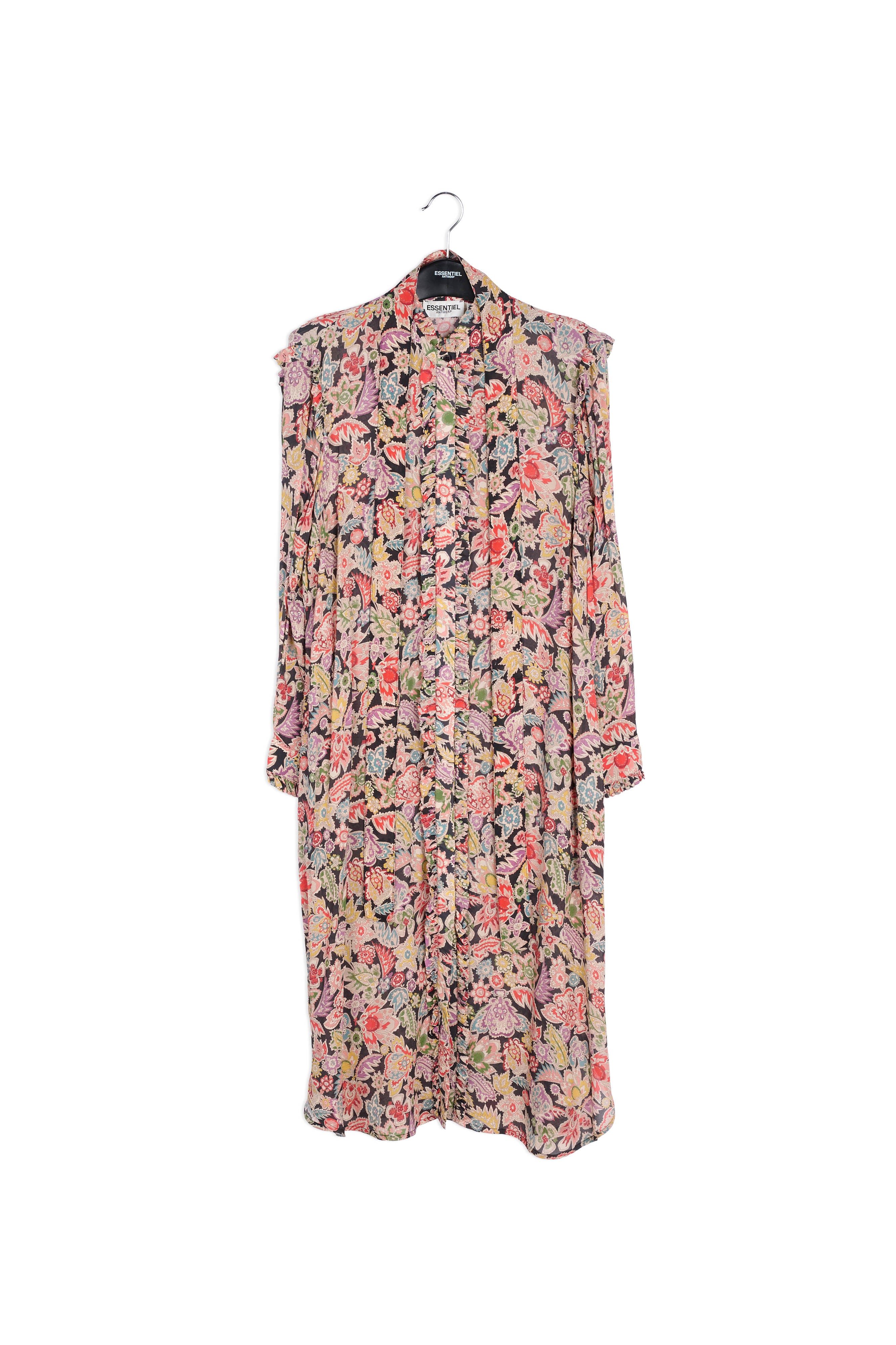 Ruffled shirt dress RE—SSENTIEL | Essentiel second hand