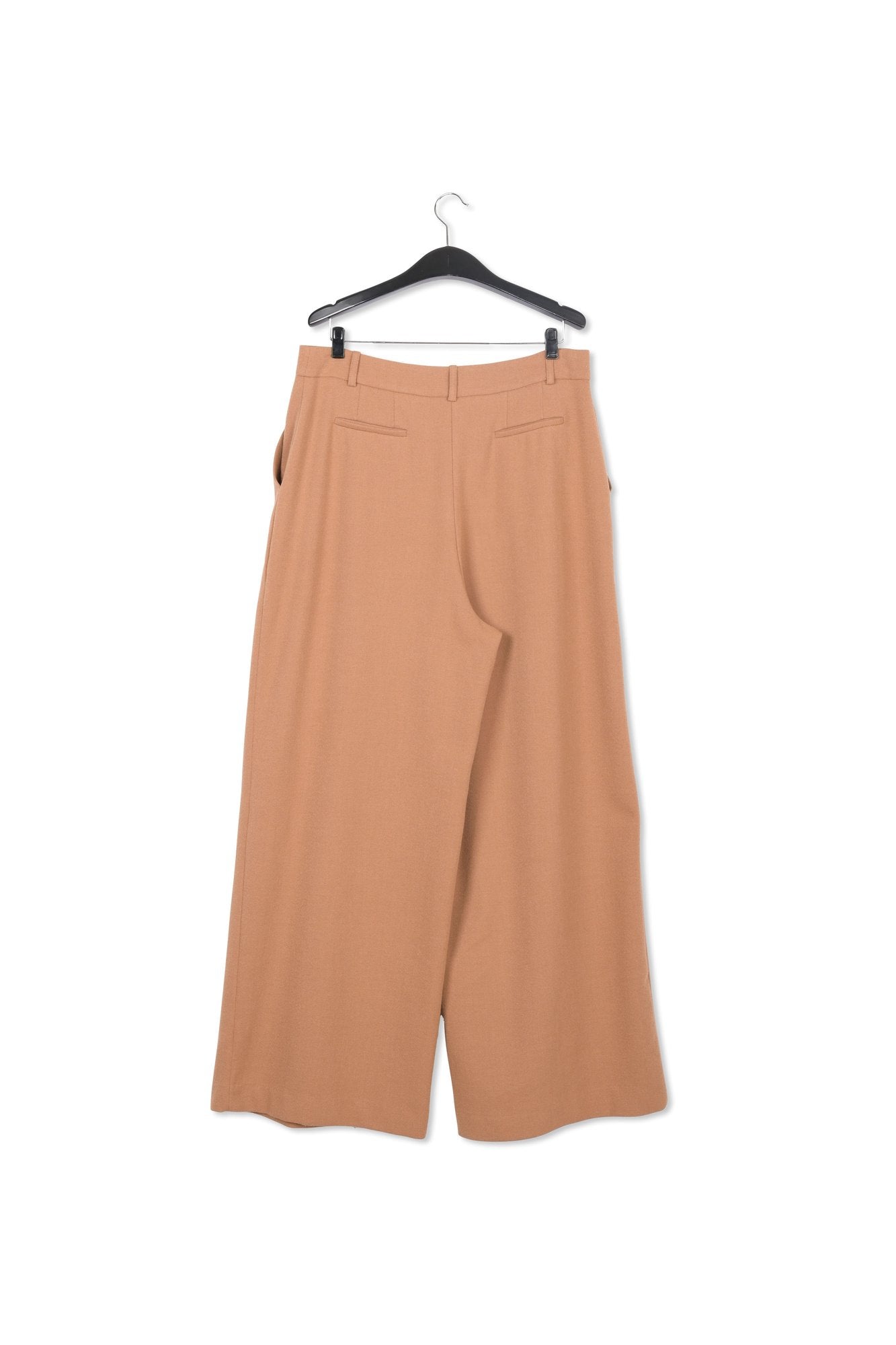 Camel wide-leg pants RE—SSENTIEL | Essentiel second hand