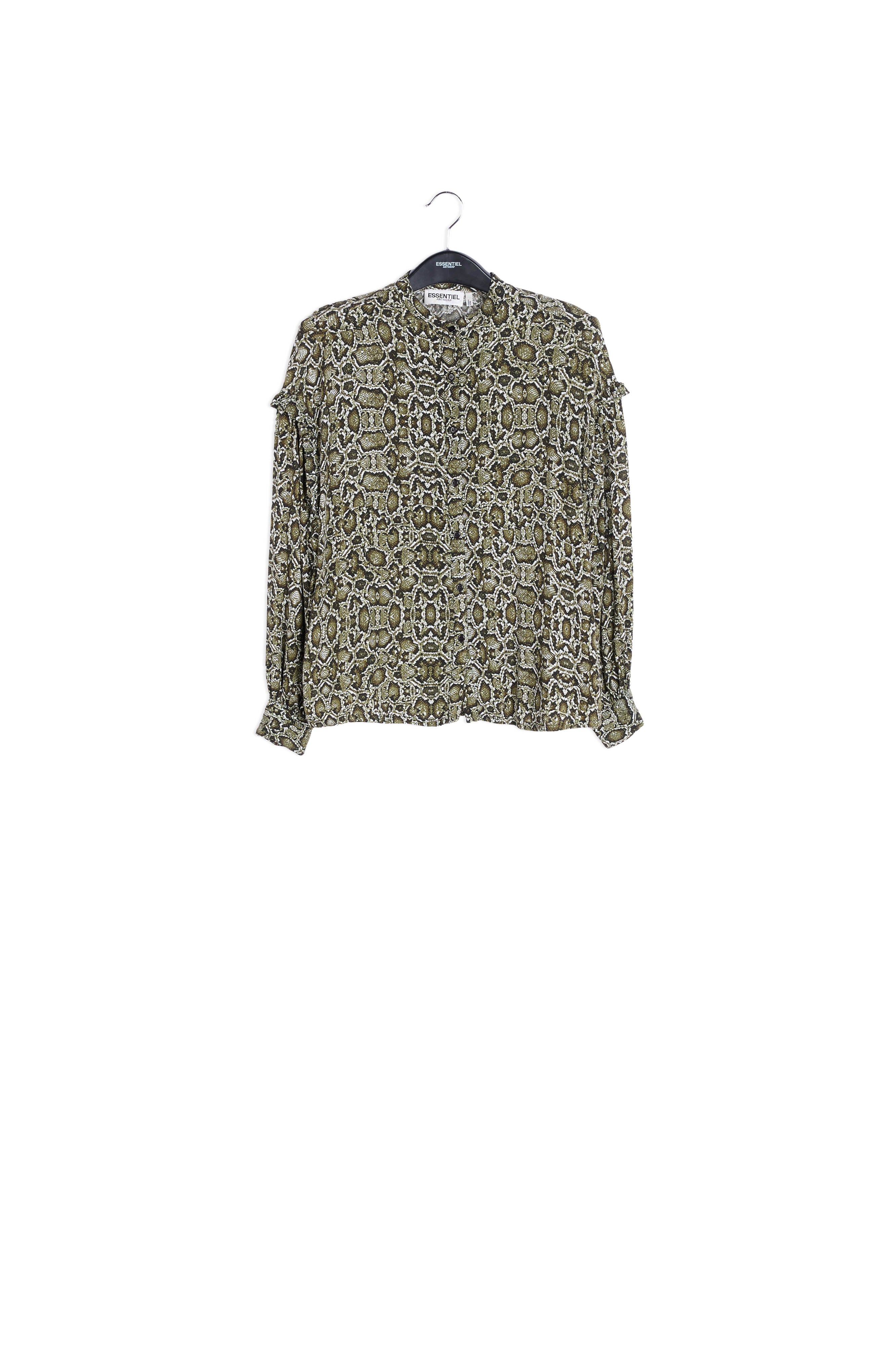 Oversized frilled shirt RE—SSENTIEL | Essentiel second hand