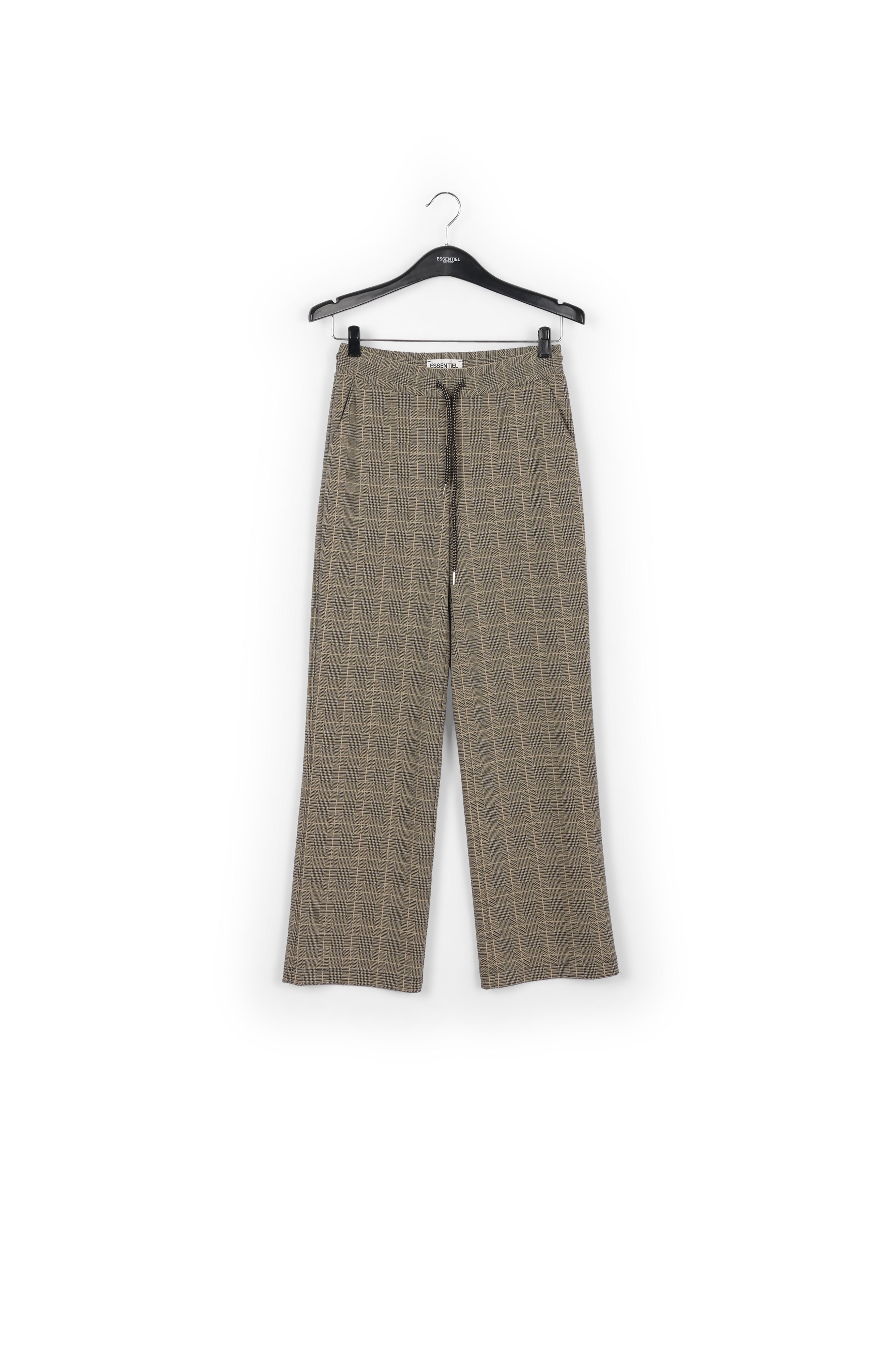 Leopard motif jacquard-knit pants RE—SSENTIEL | Essentiel second hand
