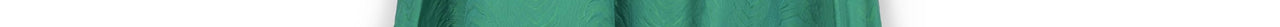 Groene A-rok van jacquard Faume - seconde main