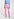 Pink high-waisted tailored pants Faume - seconde main