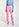 Pantalon fuselé rose à taille haute Faume - seconde main