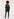 Black silk top with colorful tekst print Faume - seconde main