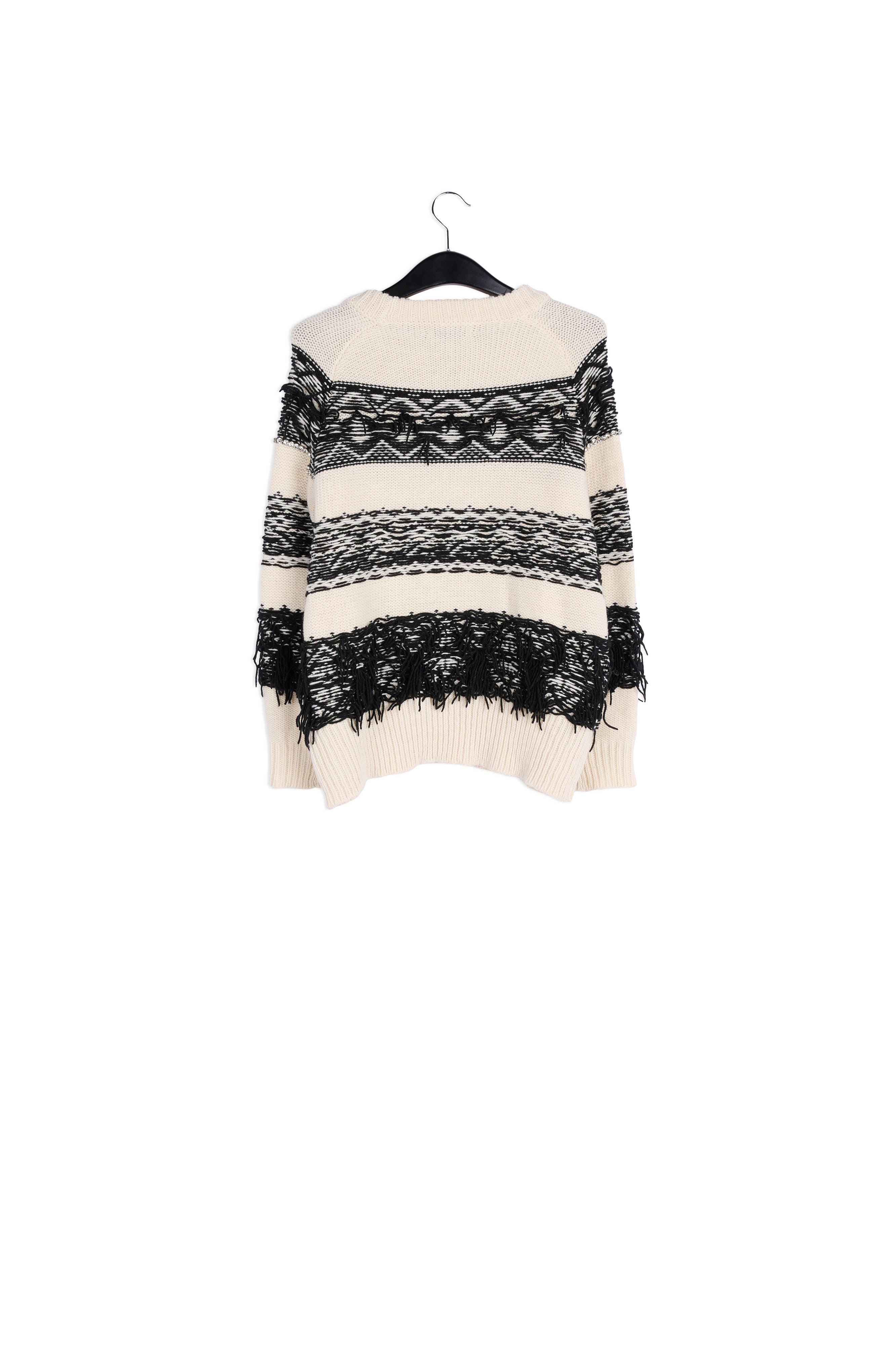 Alessia multi pattern sweater RE—SSENTIEL | Essentiel second hand