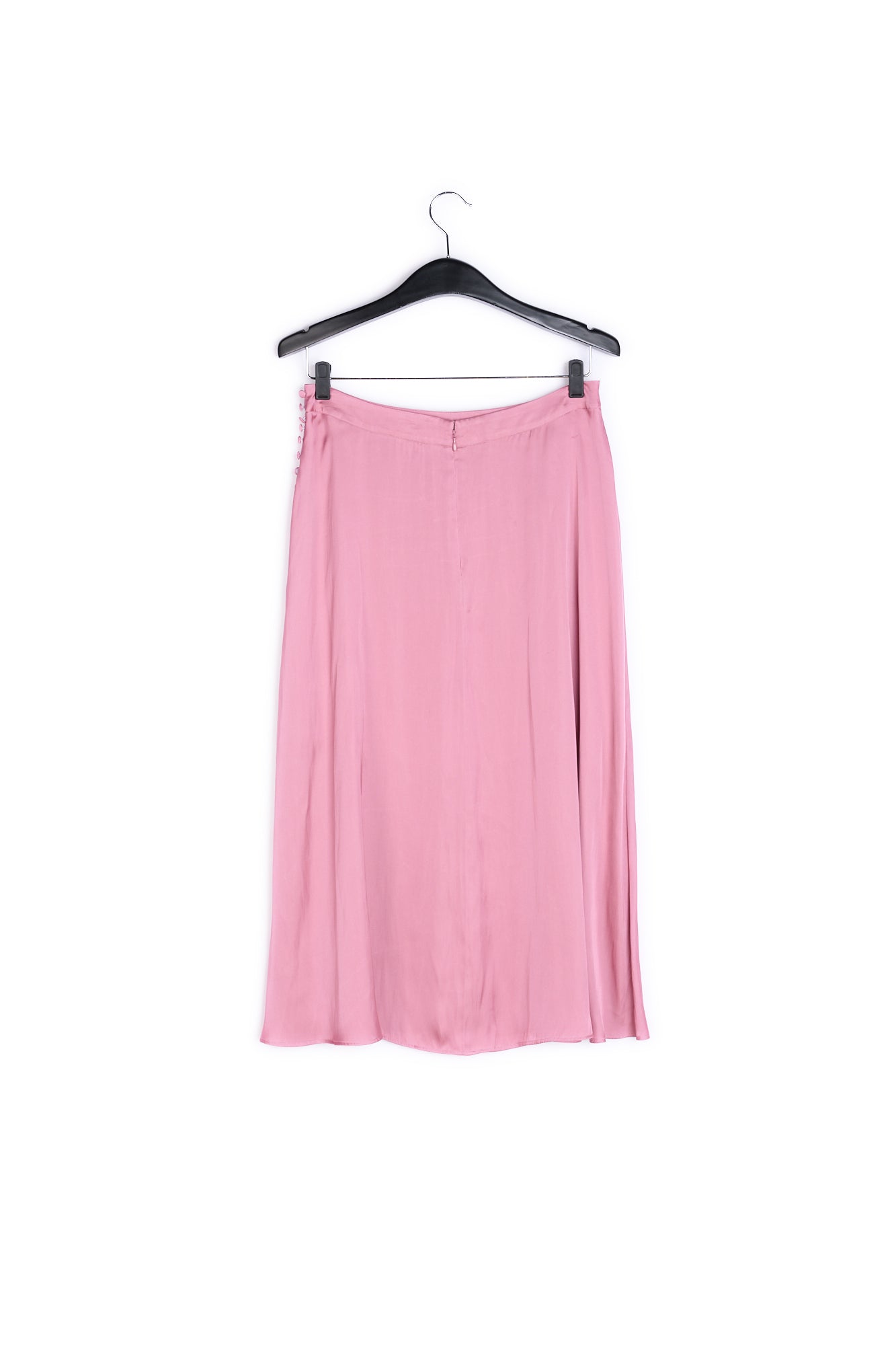 Dusty pink midi skirt RE—SSENTIEL | Essentiel second hand