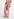 Pink pinstriped tailored pants Faume - seconde main