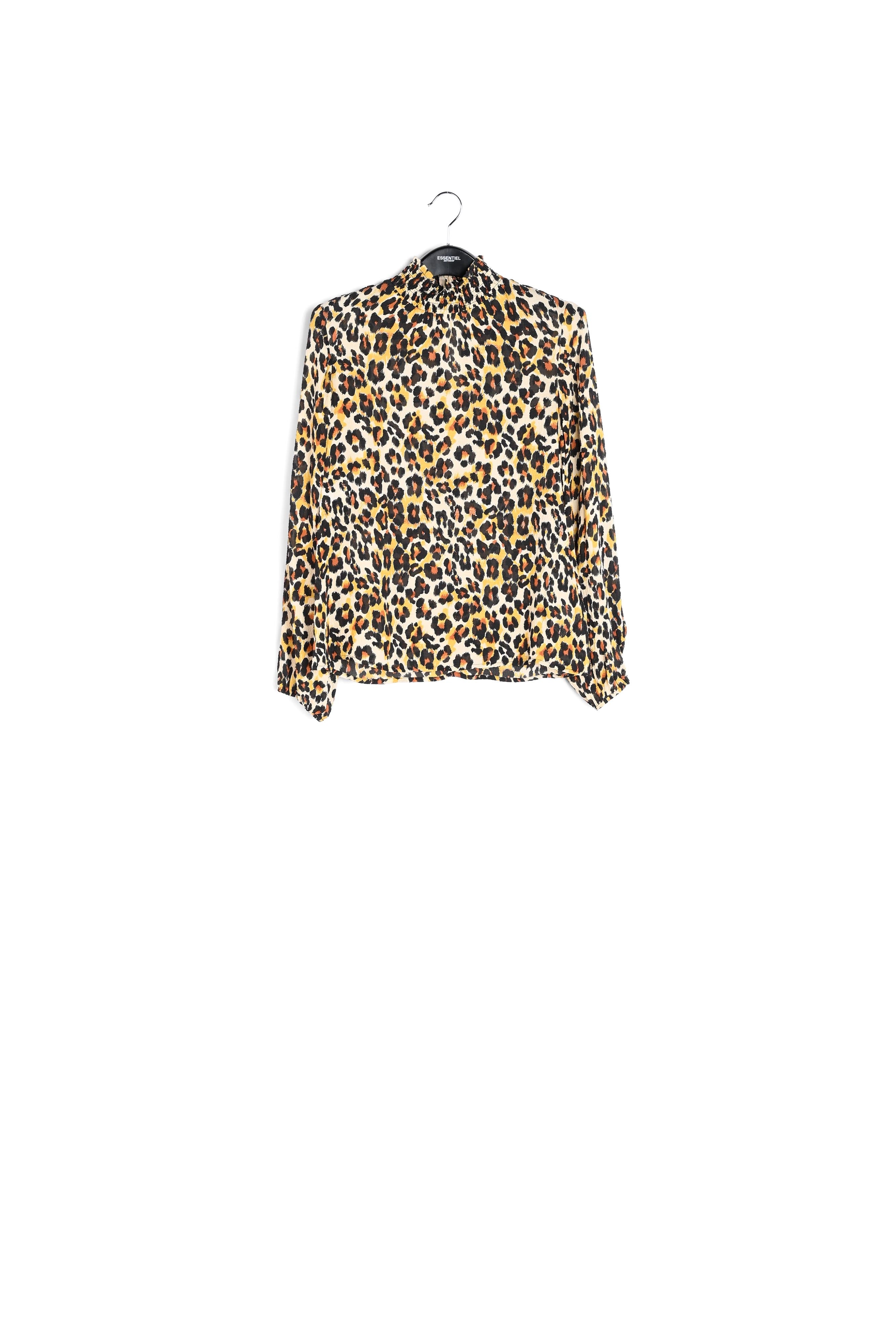 Wijde top met luipaardprint RE—SSENTIEL | Essentiel second hand