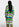 Multicolor striped midi-length cardigan Faume - seconde main