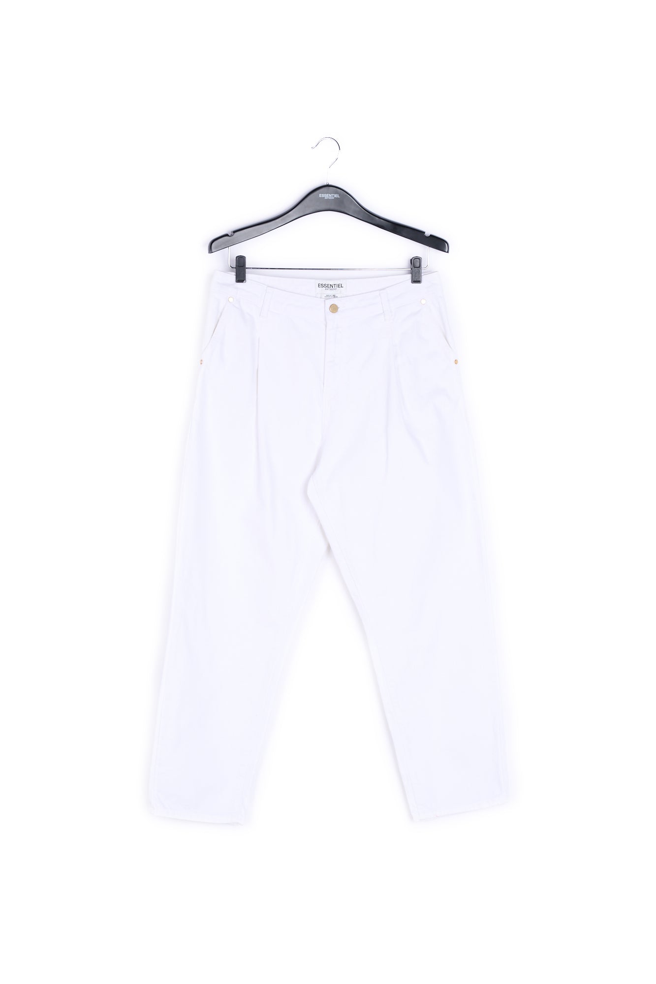 Off-white high-rise jeans RE—SSENTIEL | Essentiel second hand