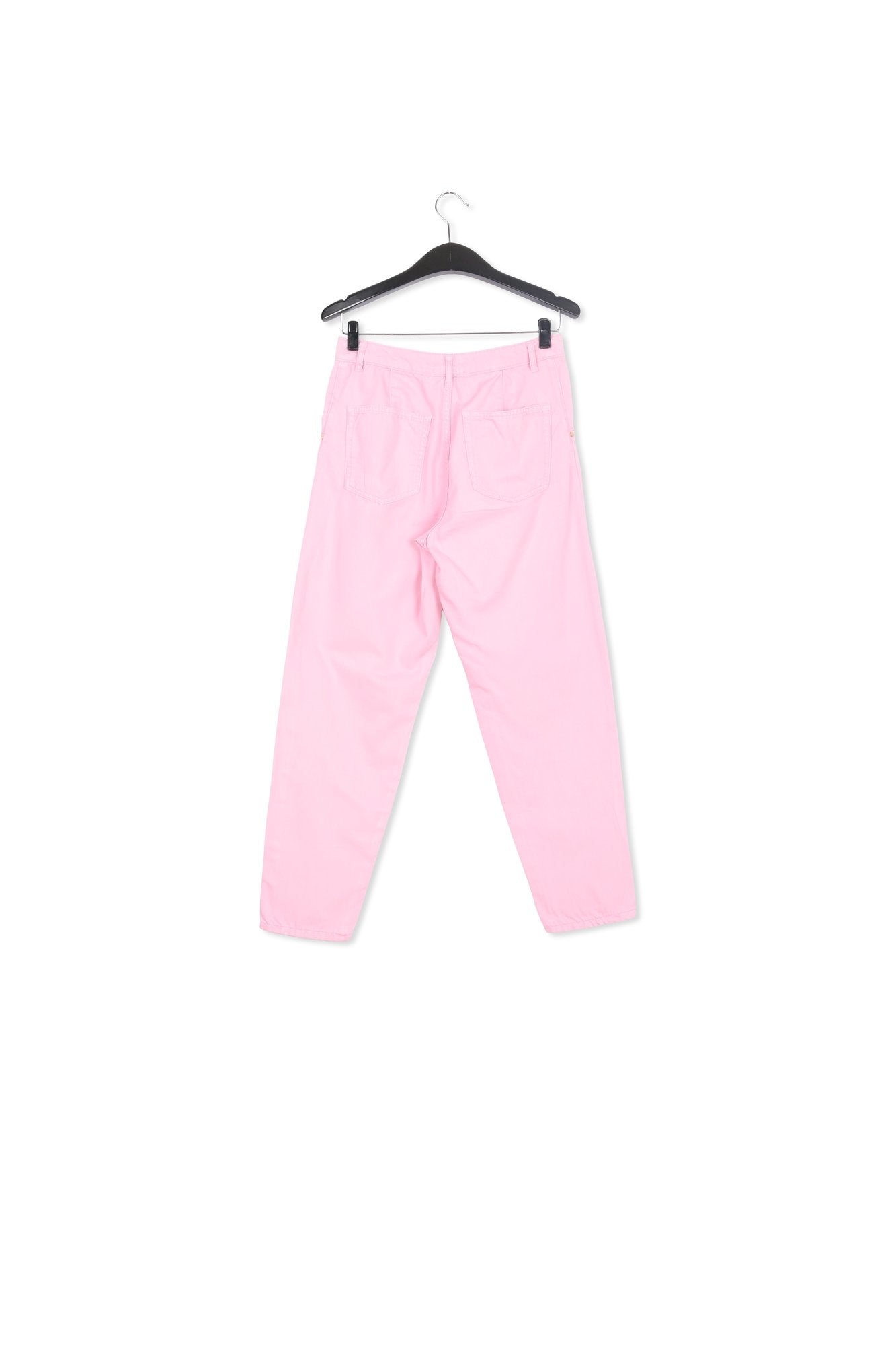 Light pink loose-fit denim pants RE—SSENTIEL | Essentiel second hand