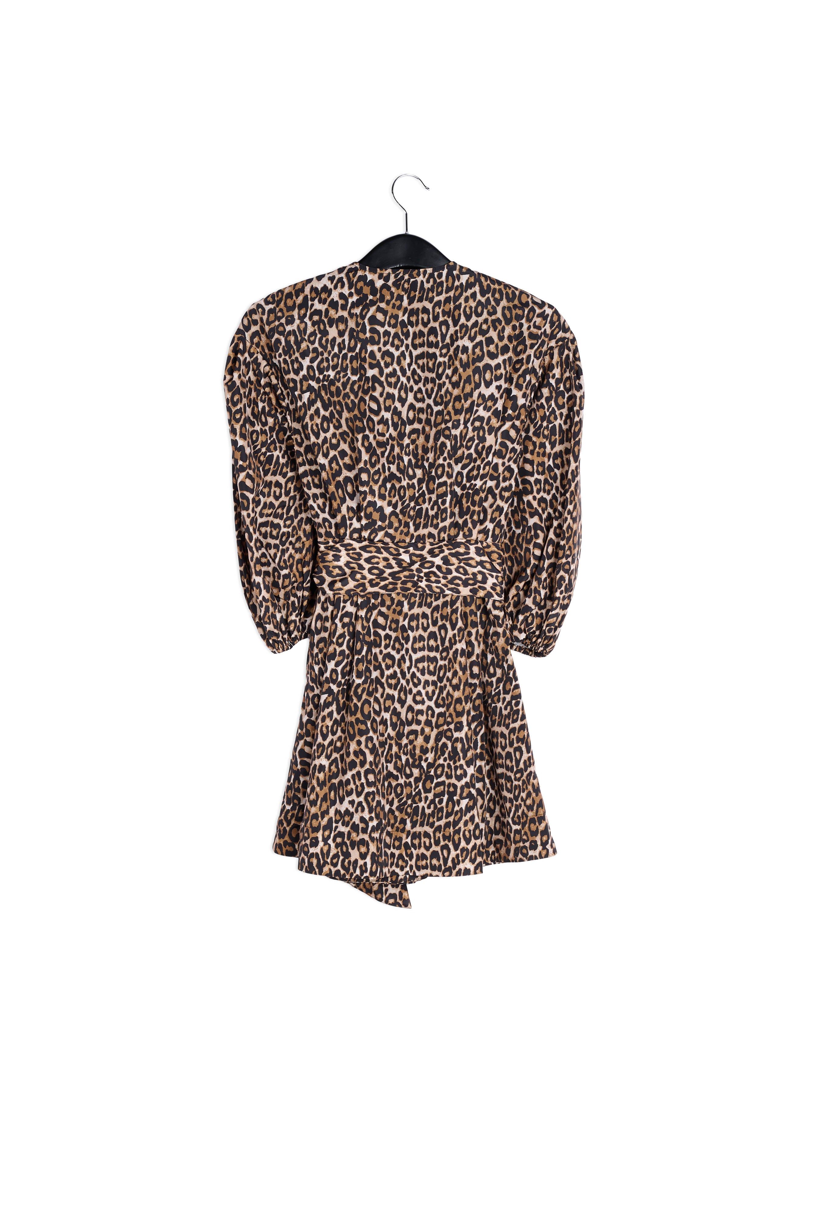 Robe cache-cœur à imprimé léopard RE—SSENTIEL | Essentiel second hand