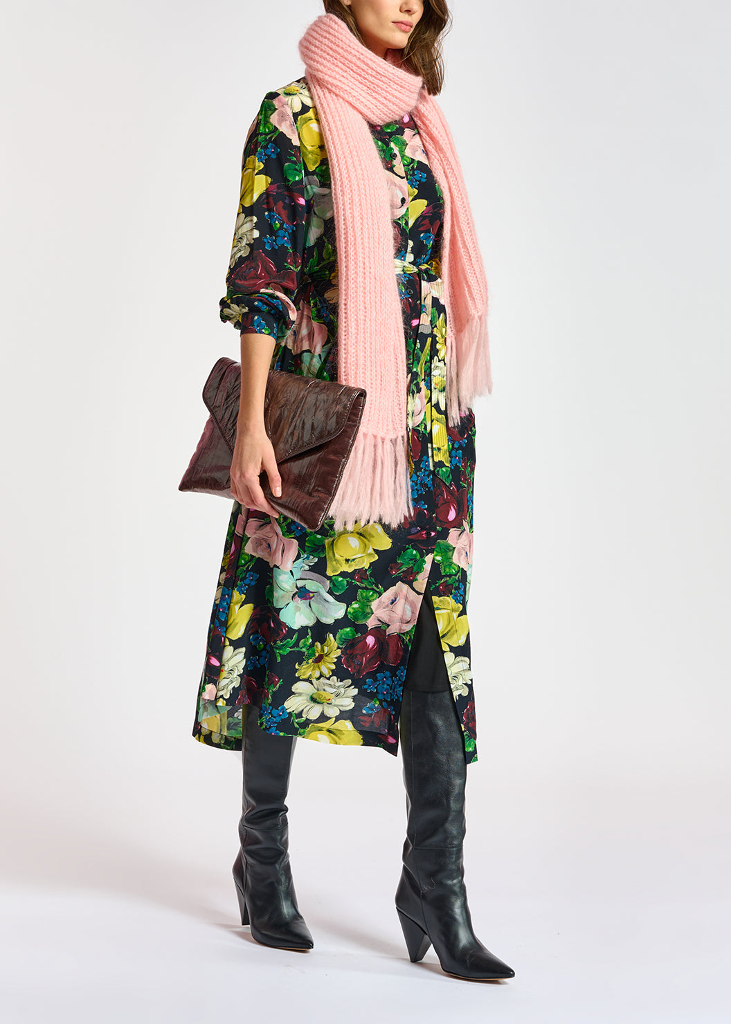 Aspiration wide mididress RE—SSENTIEL | Essentiel second hand