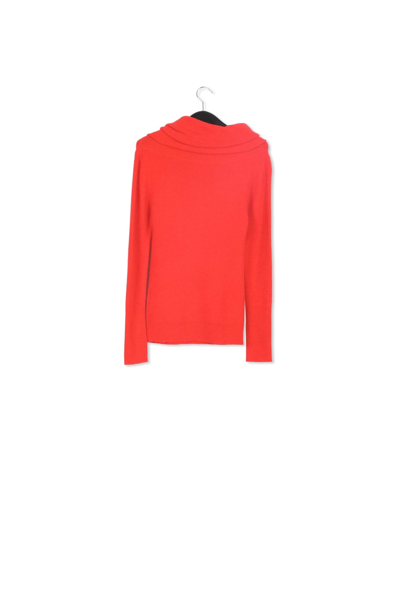 Red off-the-shoulder knit sweater RE—SSENTIEL | Essentiel second hand