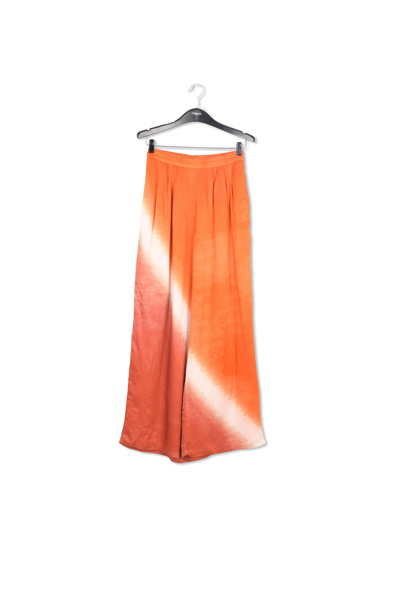 Orange wide-leg tie-dye pants RE—SSENTIEL | Essentiel second hand