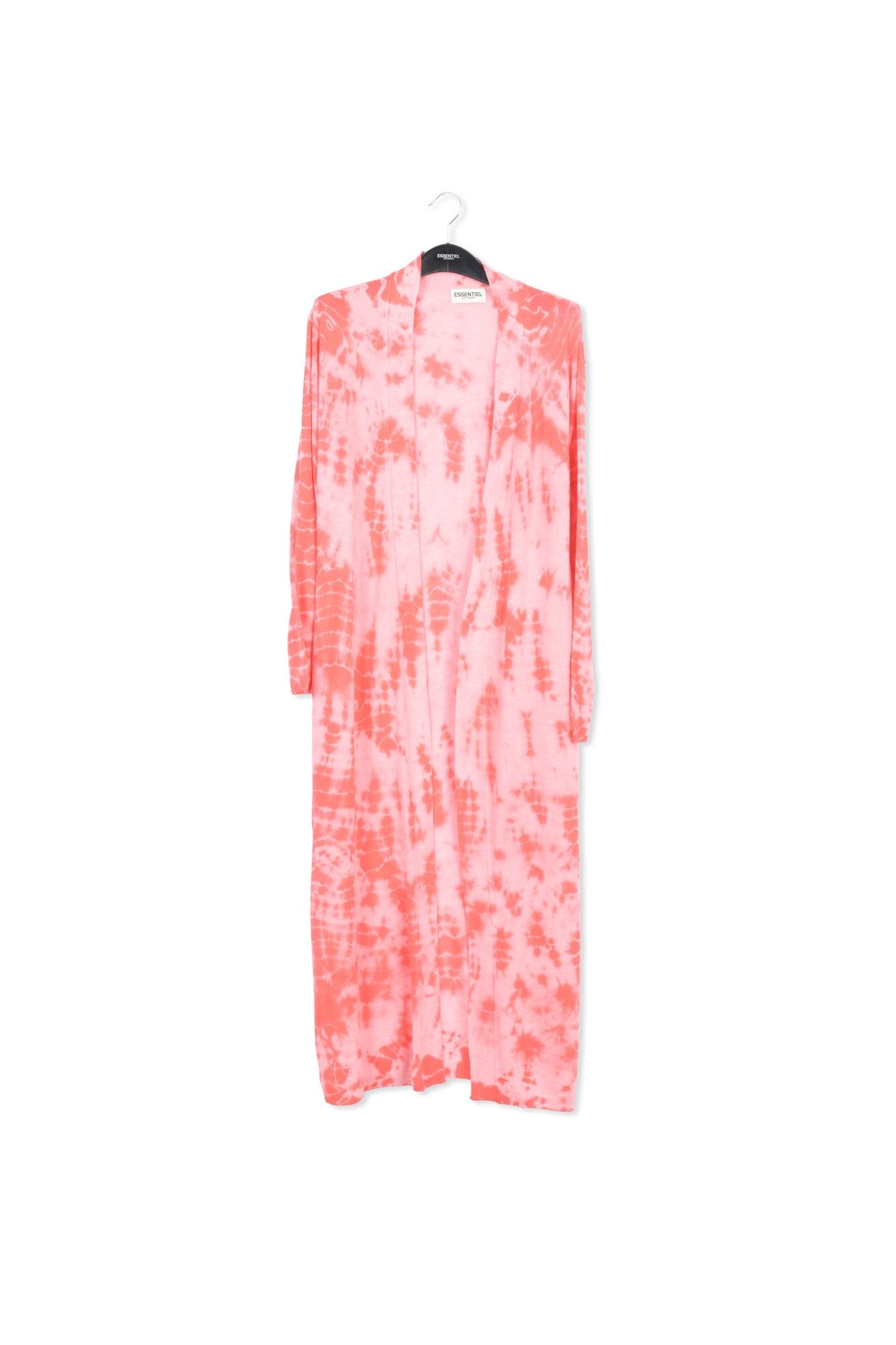 Long pink and red tie-dye cardigan RE—SSENTIEL | Essentiel second hand