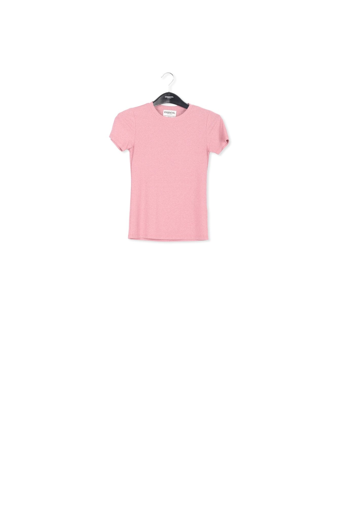 Pink lurex T-shirt RE—SSENTIEL | Essentiel second hand