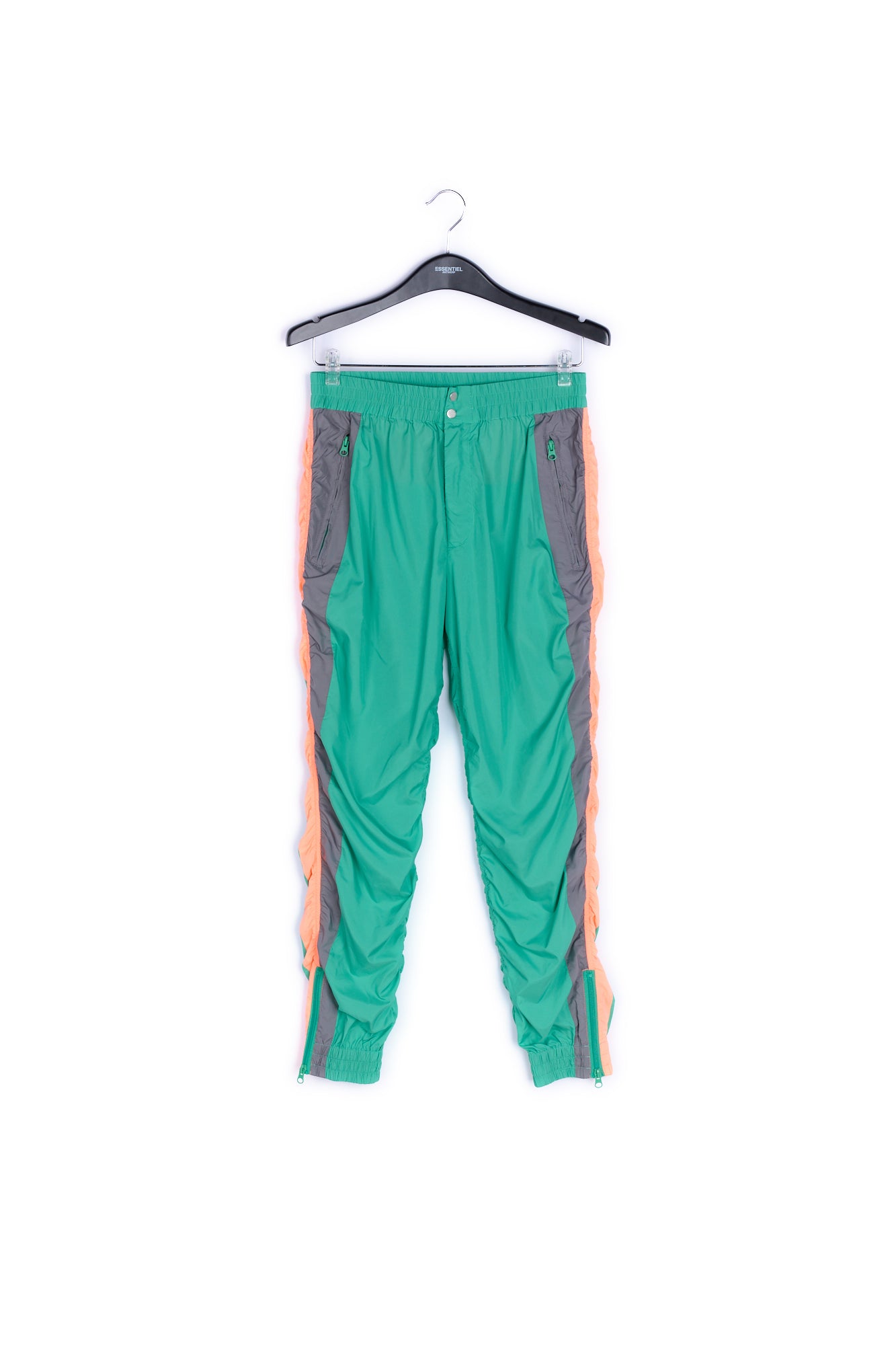 Green, grey and peach track pants RE—SSENTIEL | Essentiel second hand