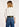 Off-white top with puffed sleeves Faume - seconde main