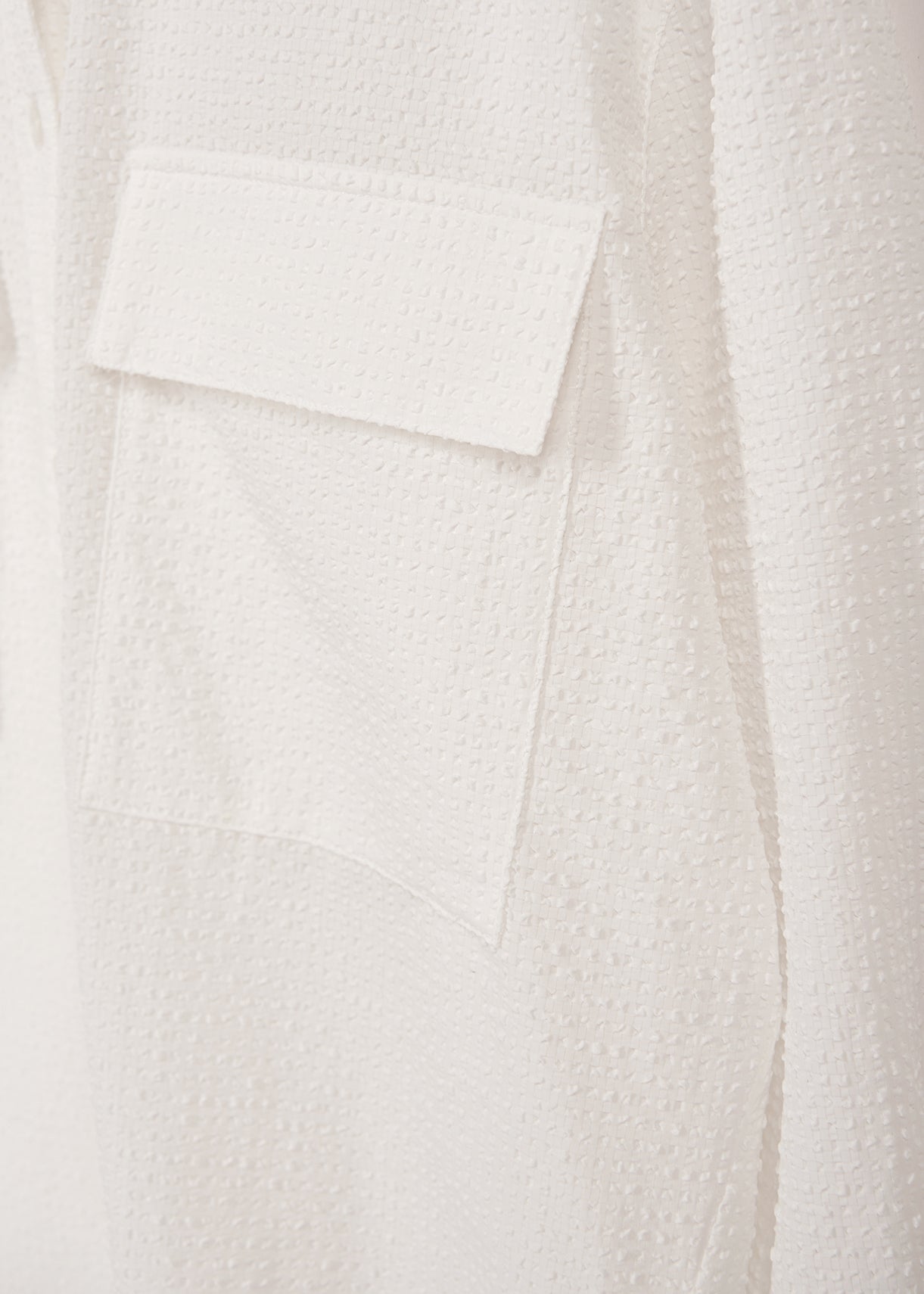 Chemise oversize blanche RE—SSENTIEL | Essentiel second hand