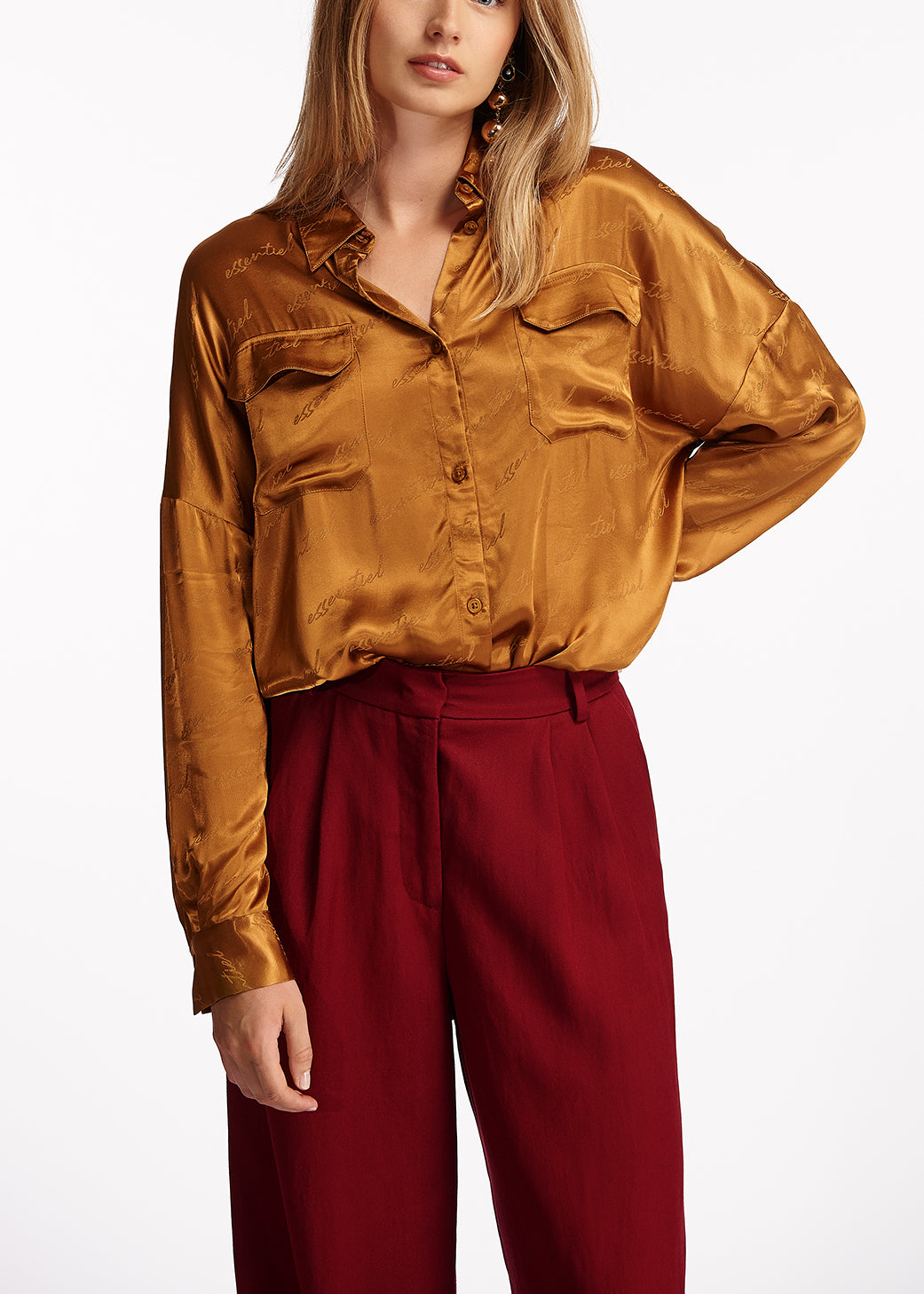 Amodest oversized shirt RE—SSENTIEL | Essentiel second hand