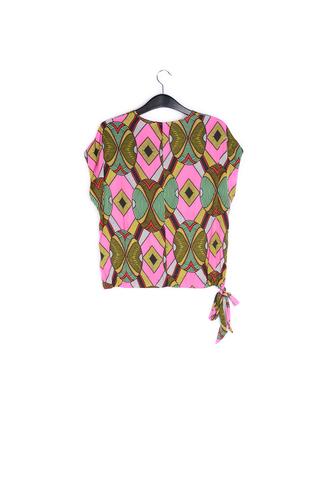Multicolored graphic-print top RE—SSENTIEL | Essentiel second hand