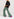 Green, fuchsia and blue sequined flared pants Faume - seconde main