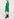 Green relaxed-fit shirt dress with plissé backside Faume - seconde main