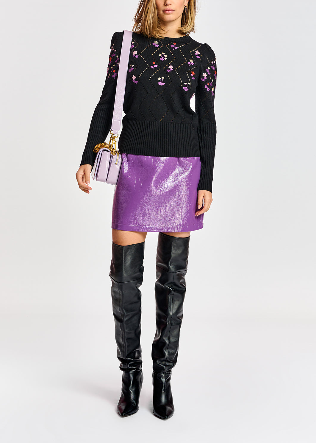 Aubepine sweater with flowers RE—SSENTIEL | Essentiel second hand