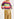 Multicolor scallop intarsia-knitted sweater Faume - seconde main
