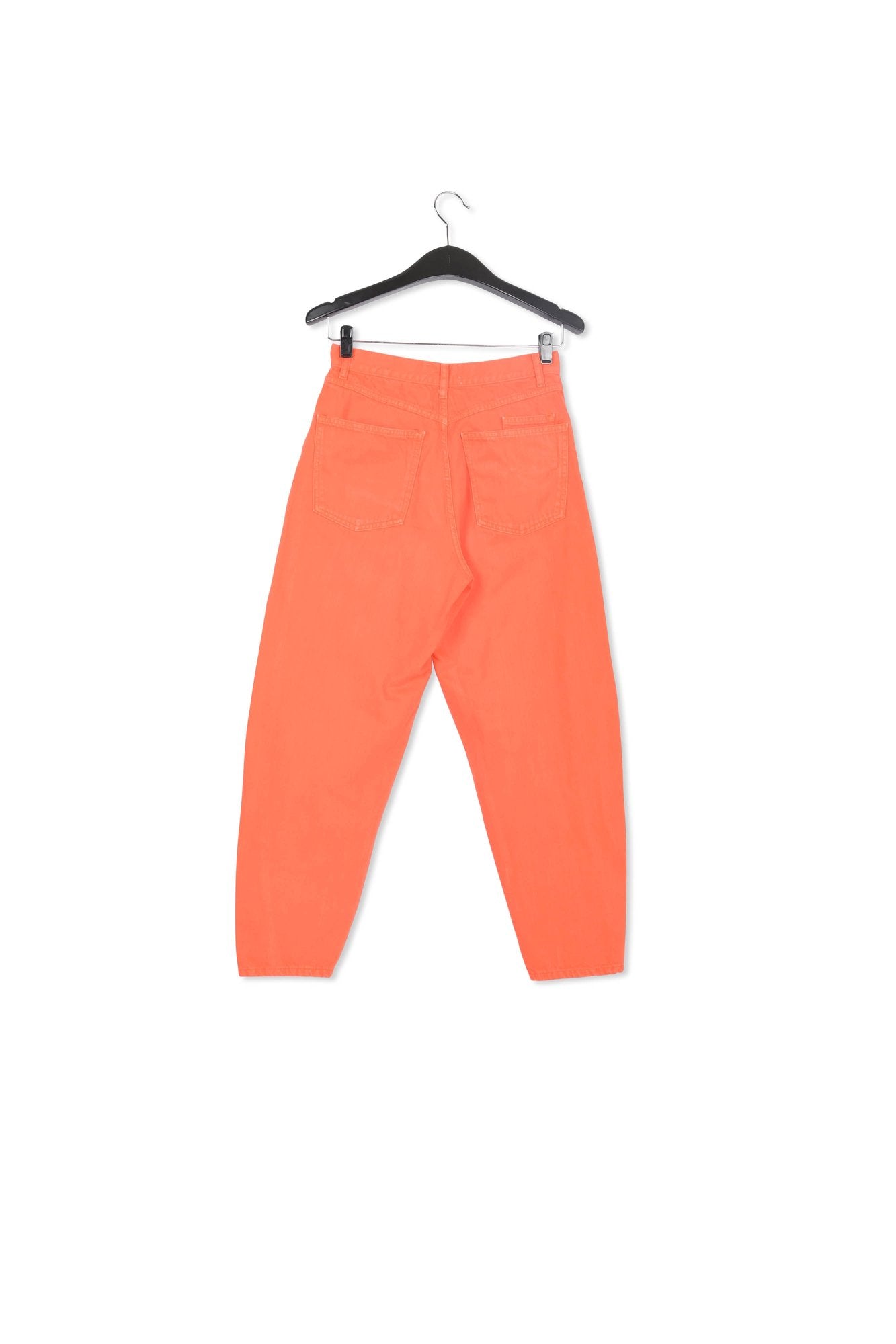 Orange high-waisted loose-fit jeans RE—SSENTIEL | Essentiel second hand
