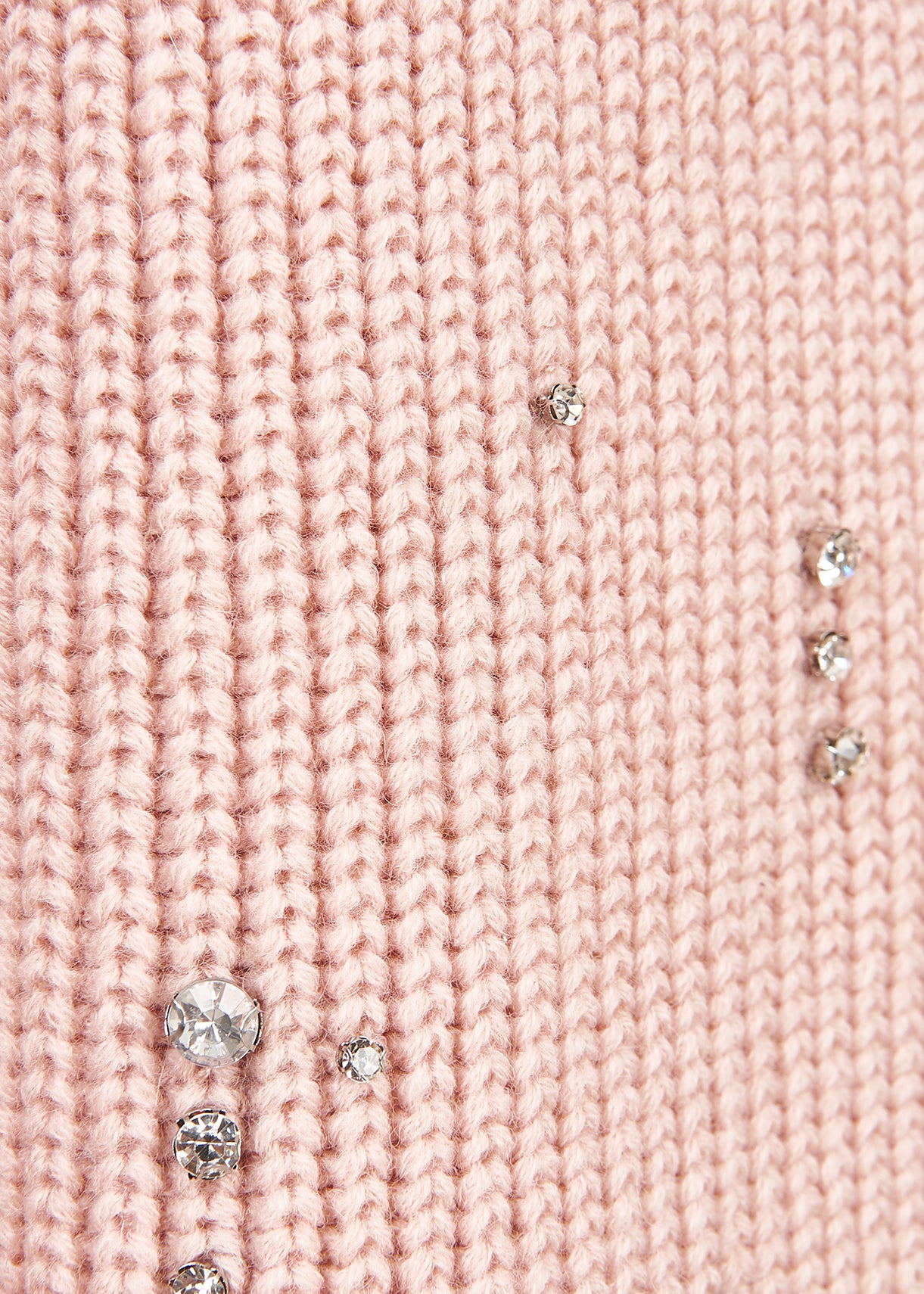 Pink wool-blend scarf RE—SSENTIEL | Essentiel second hand