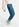 Blauwe enkeljeans met hoge taille Faume - seconde main