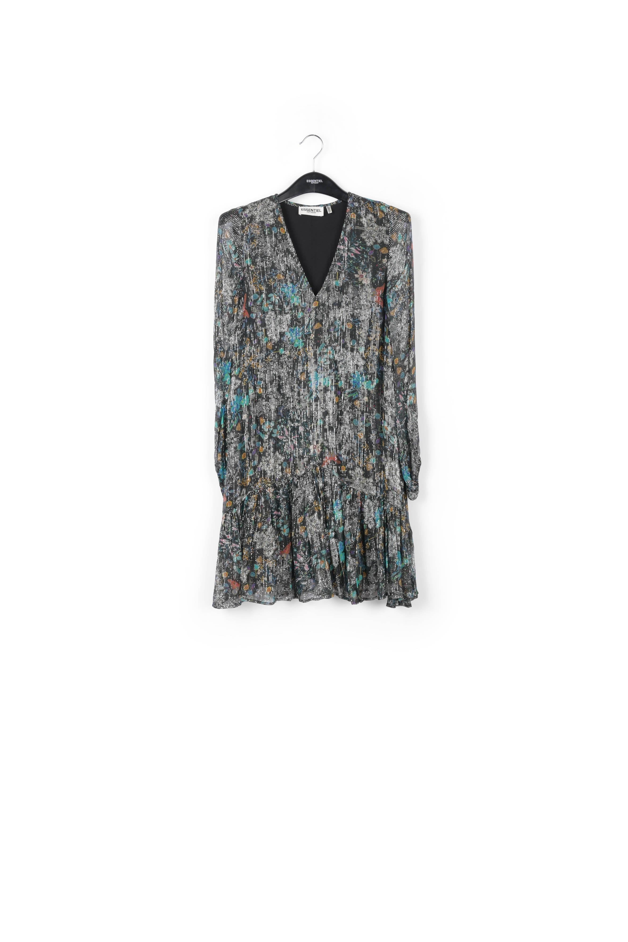 V-neck flounced dress RE—SSENTIEL | Essentiel second hand