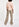 Beige checked wide-leg pants Faume - seconde main